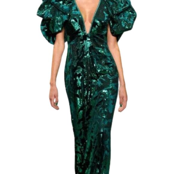 Tadashi Shoji Dresses & Skirts - SALE NWT Tadashi Shoji BSE20676L Evening Dress Malachite Size XS